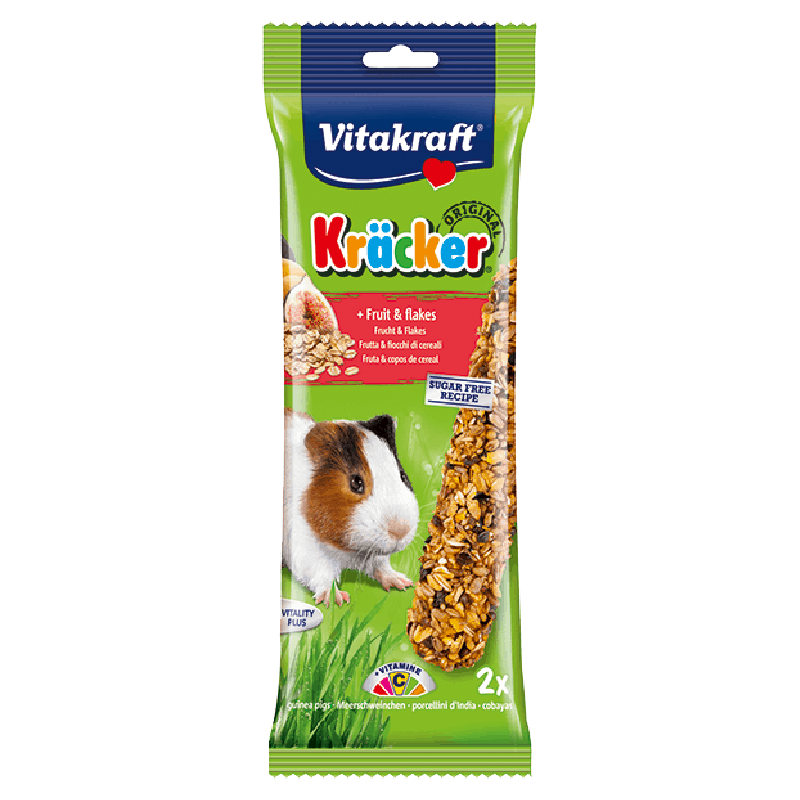 Vitakraft Kracker Fruit & Flakes Hamster 2pcs