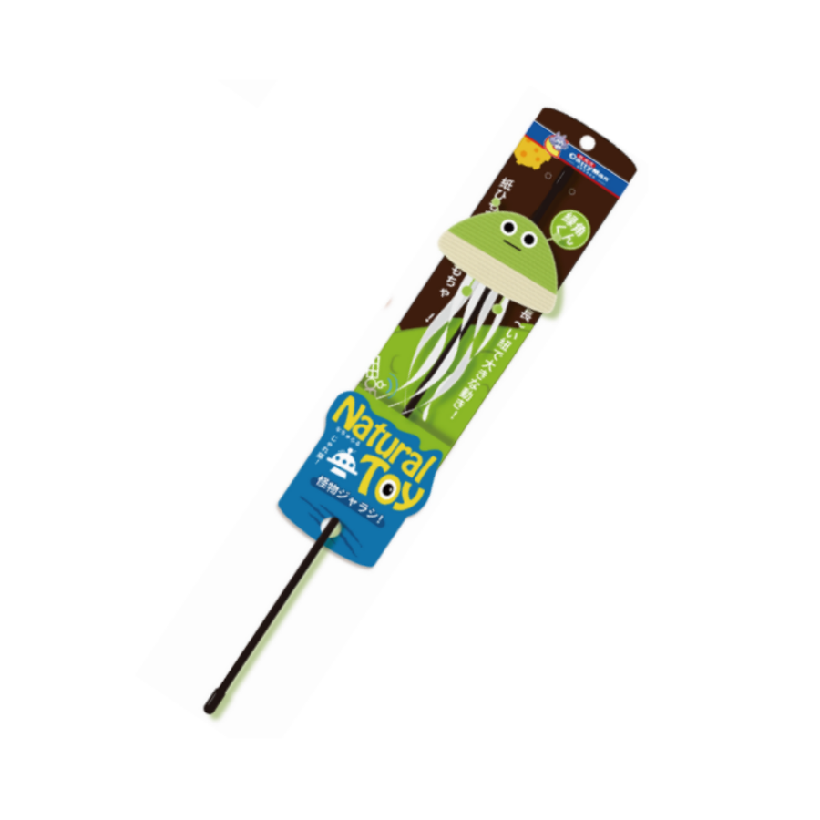 CattyMan Feline/Monster/Jareneko Interactive Cat Wand Toy – Assorted Characters