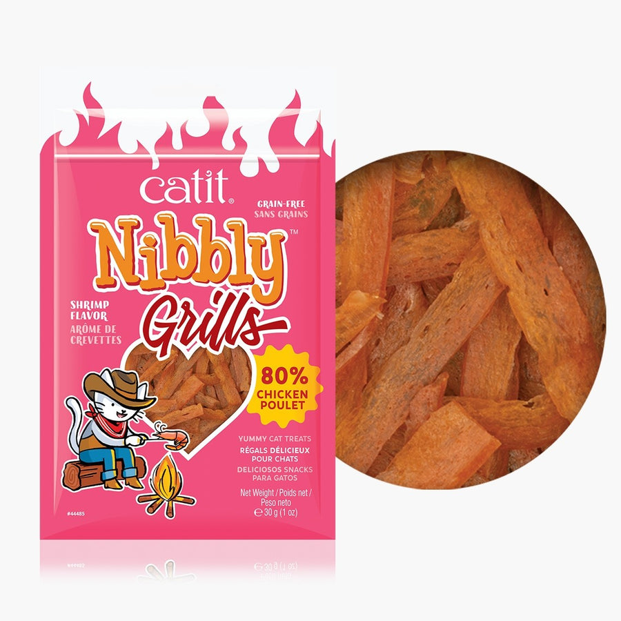 Catit Nibbly Grills Chicken & Shrimp Flavor 30g
