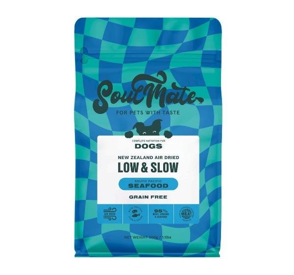 SoulMate Low & Slow South Pacific Seafood Air Dried Dog (2 Sizes)