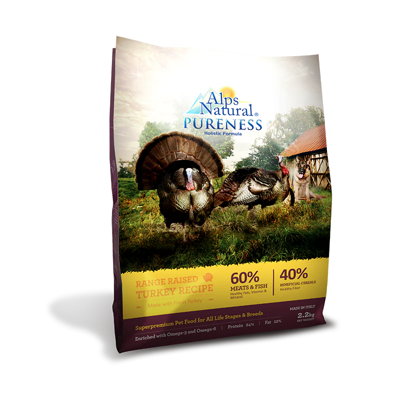 Alps Natural Pureness Holistic Whole Earth Pork Dry Dog Food (2kg & 13kg)