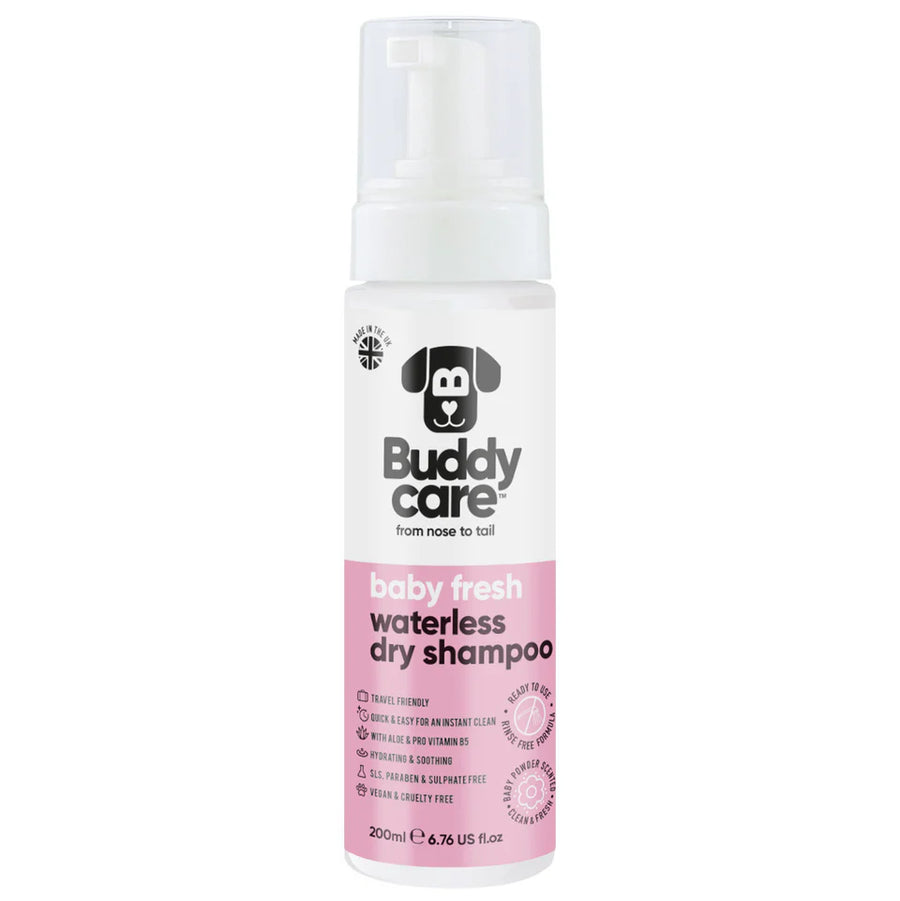 Buddycare Waterless Dry Dog Shampoo 200ml