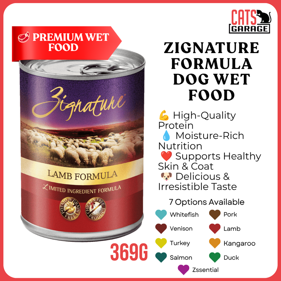 Zignature Formula Dog Wet Food 369g