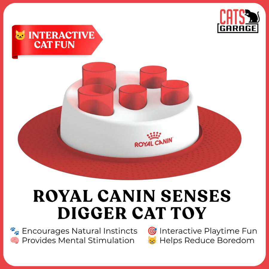 Royal Canin Senses Digger Cat Toy | Interactive Cat Digger Toy | Enrichment & Play Toy | Authorized SG Reseller
