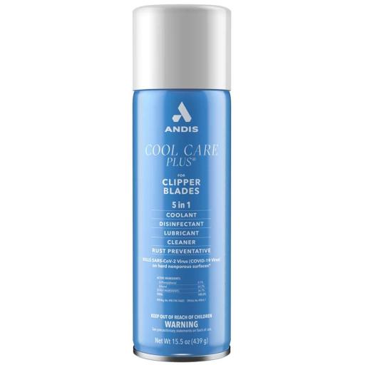 Andis Blade Cooler Care PLUS 5-In-1 Spray 15.5oz