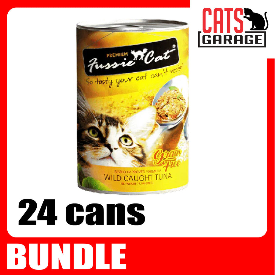Fussie Cat Wild Caught Cat Wet Food 400g x 24 Cans