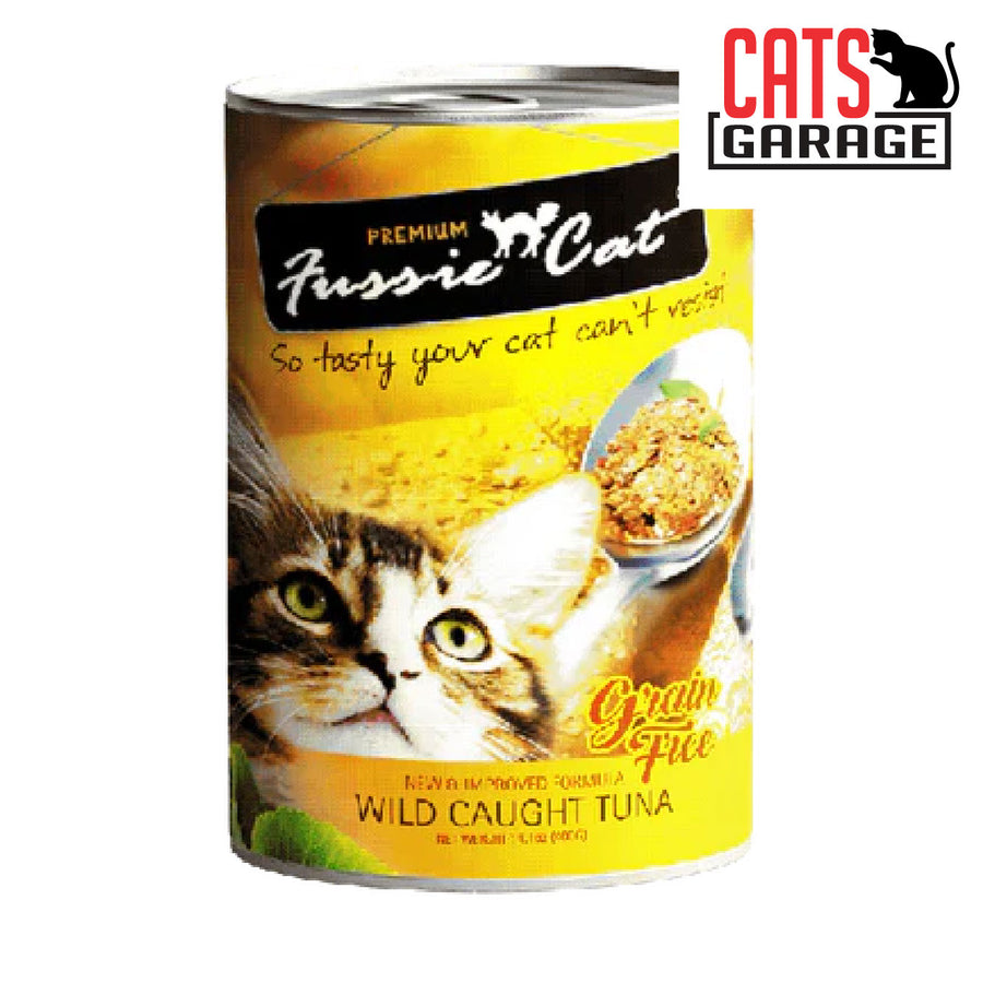 Fussie Cat Wild Caught Tuna 400g x 24 Cans