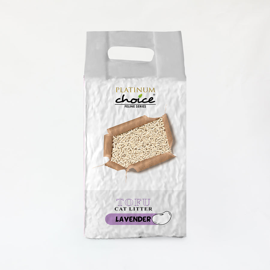 Platinum Choice Tofu Cat Litter Lavender 7L X6