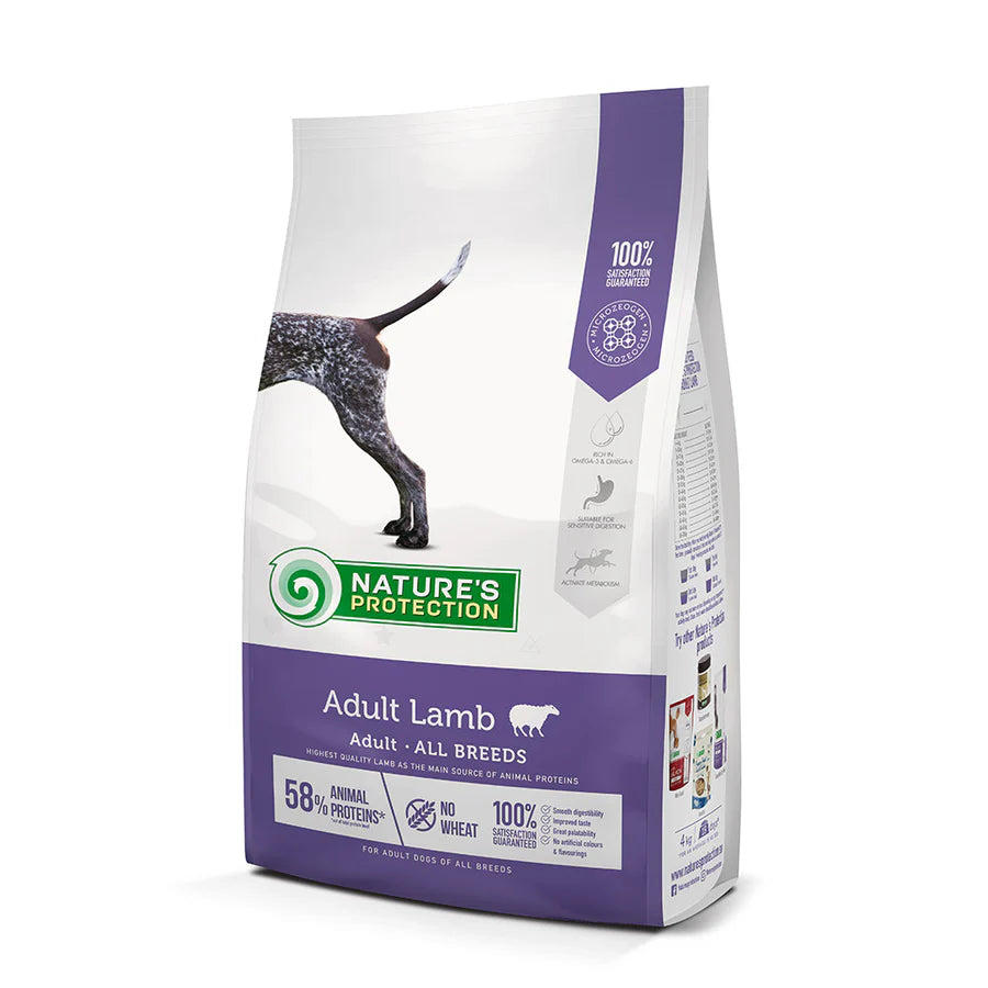 Nature's Protection Dog Adult Lamb (4kgX2 and 18kgX2)