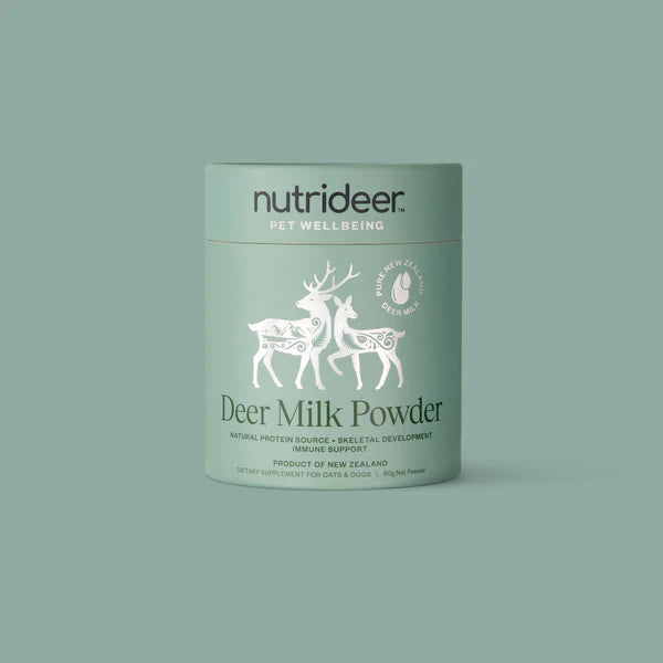 Nutrideer Deer Milk Powder Freeze Dried Supplement For Cats & Dogs 90g