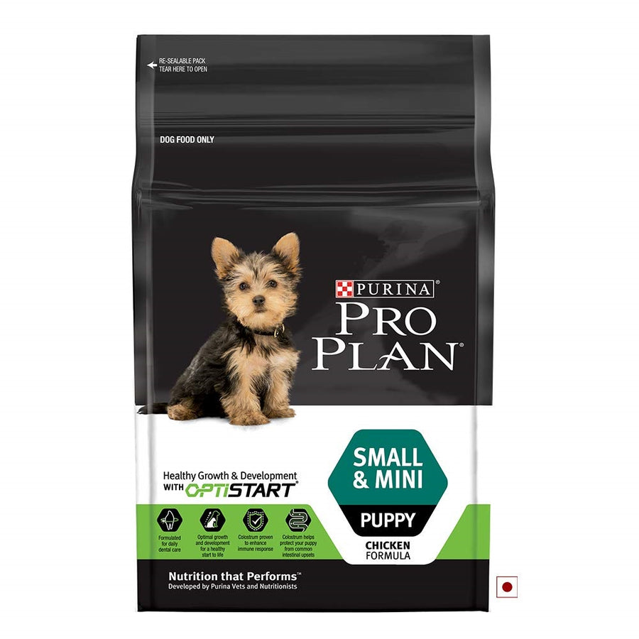 Purina Pro Plan Canine Puppy Healthy Growth & Developement Small & Mini Dry Dog Food (2 Sizes)