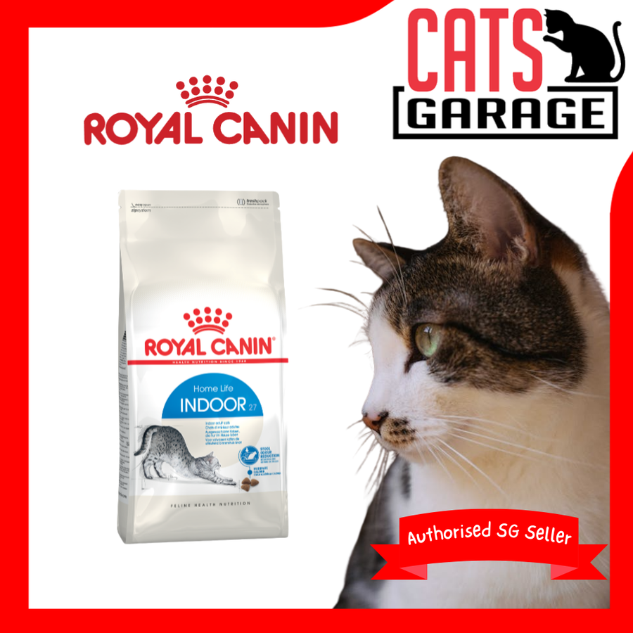 Royal Canin Feline Indoor 27 Cat Dry Food - 2kg,4kg & 10kg