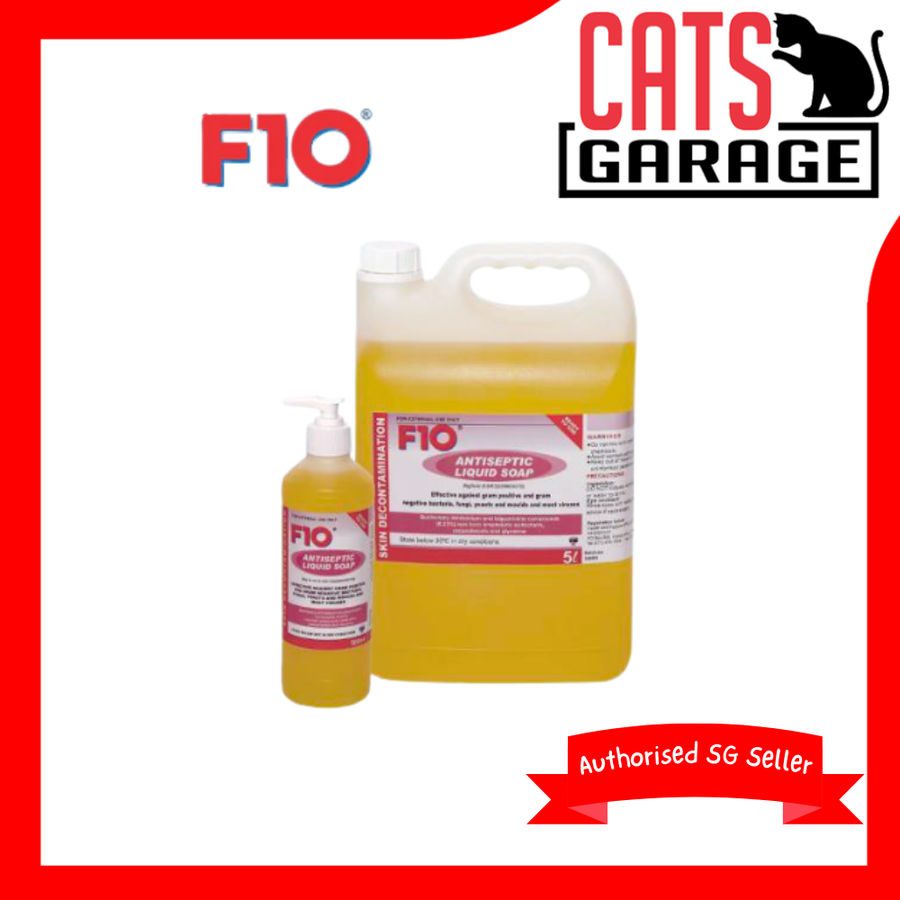 F10 ANTISEPTIC LIQUID SOAP (2 SIZES)