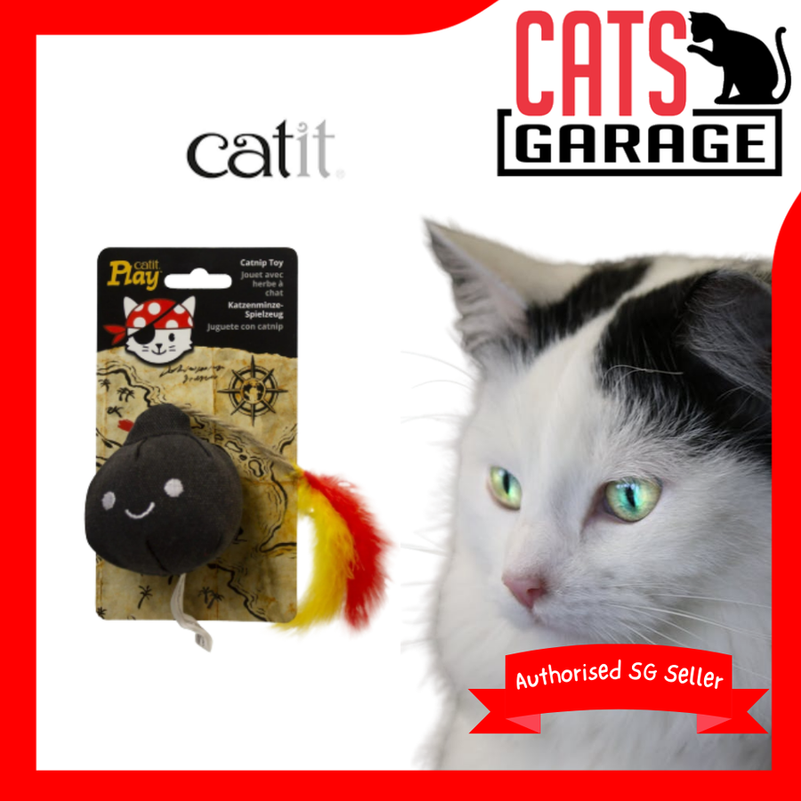 Catit® Play Pirates Catnip Toys - Plush Bomb