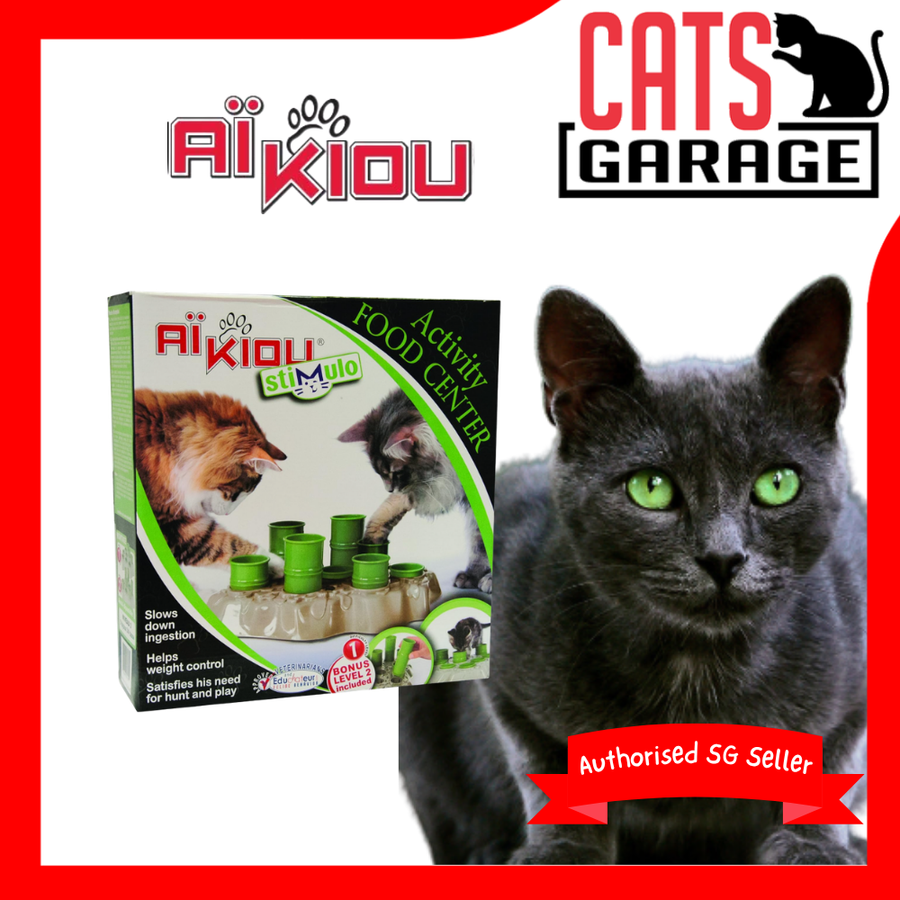 Aikiou Stimulo Interactive Cat Feeder
