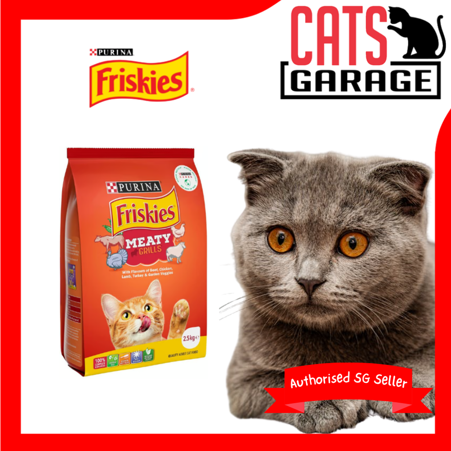 FRISKIES Meaty Grills Cat Dry Food 2.5kg