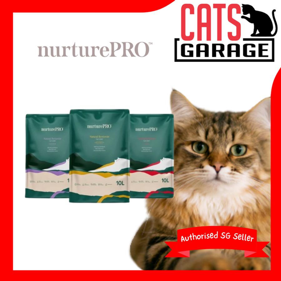 Nurture Pro Natural Bentonite Cat Litter 10L