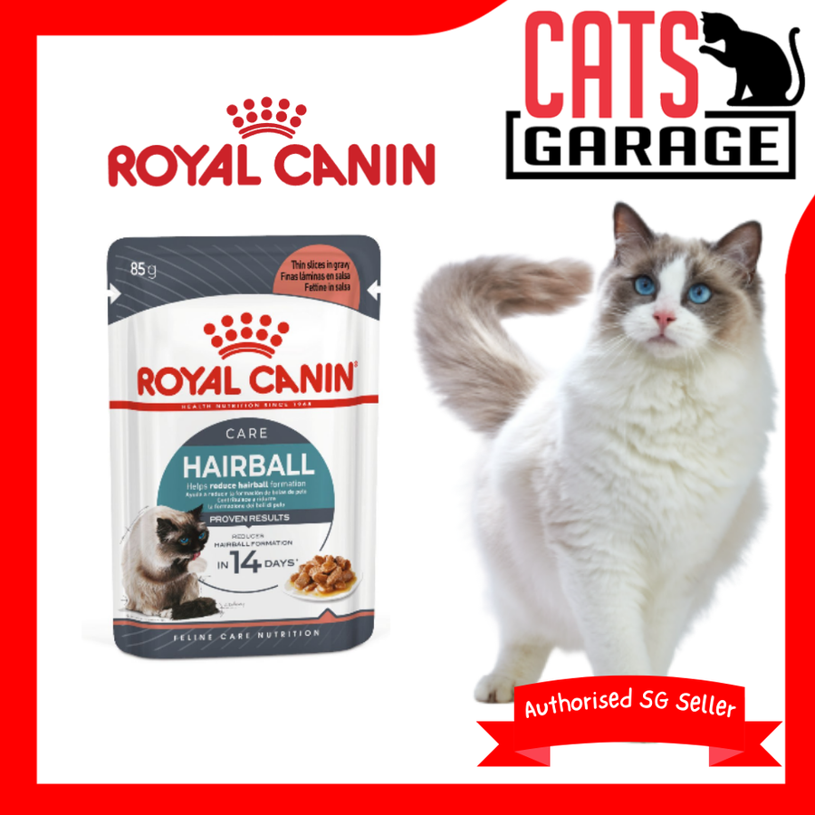 Royal Canin Feline Pouch Hairball Care Cat Wet Food 85g X12