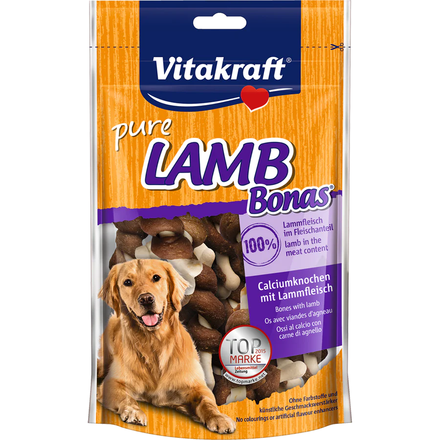 Vitakraft Dog Treats Pure Lamb Bonas 80g
