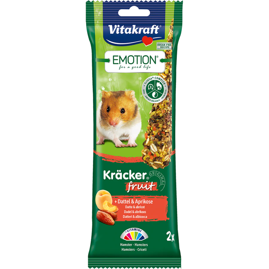 Vitakraft Emotion Kracker Fruit for Hamster 2pcs