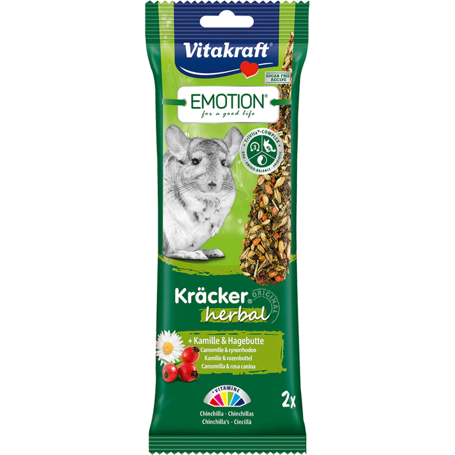 Vitakraft Emotion Kracker Herbal for Chinchilla 2pcs