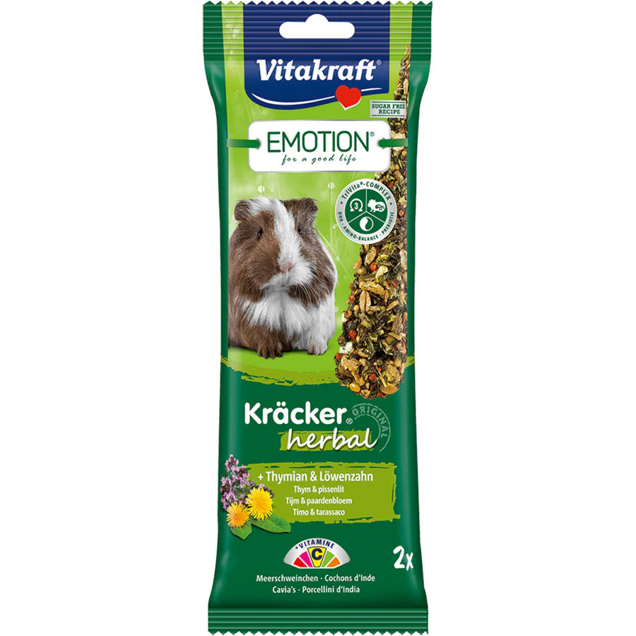 Vitakraft Emotion Kracker Herbal for Guinea Pig 2pcs