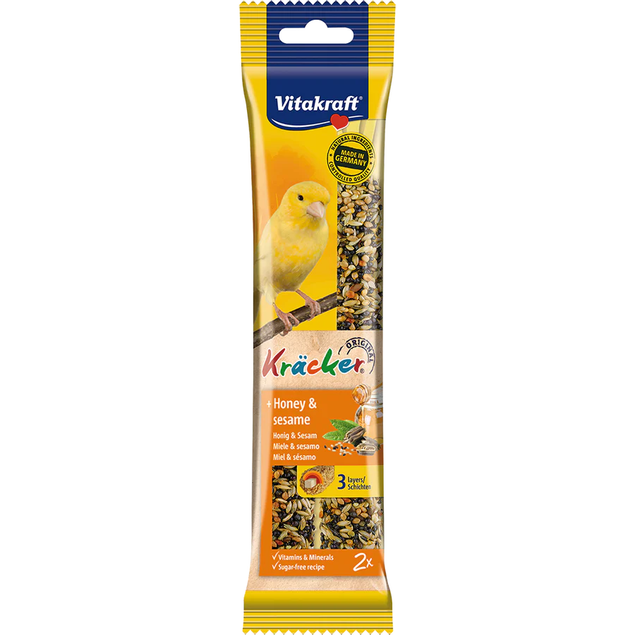 Vitakraft Kracker Honey and Sesame for Canarries 60g