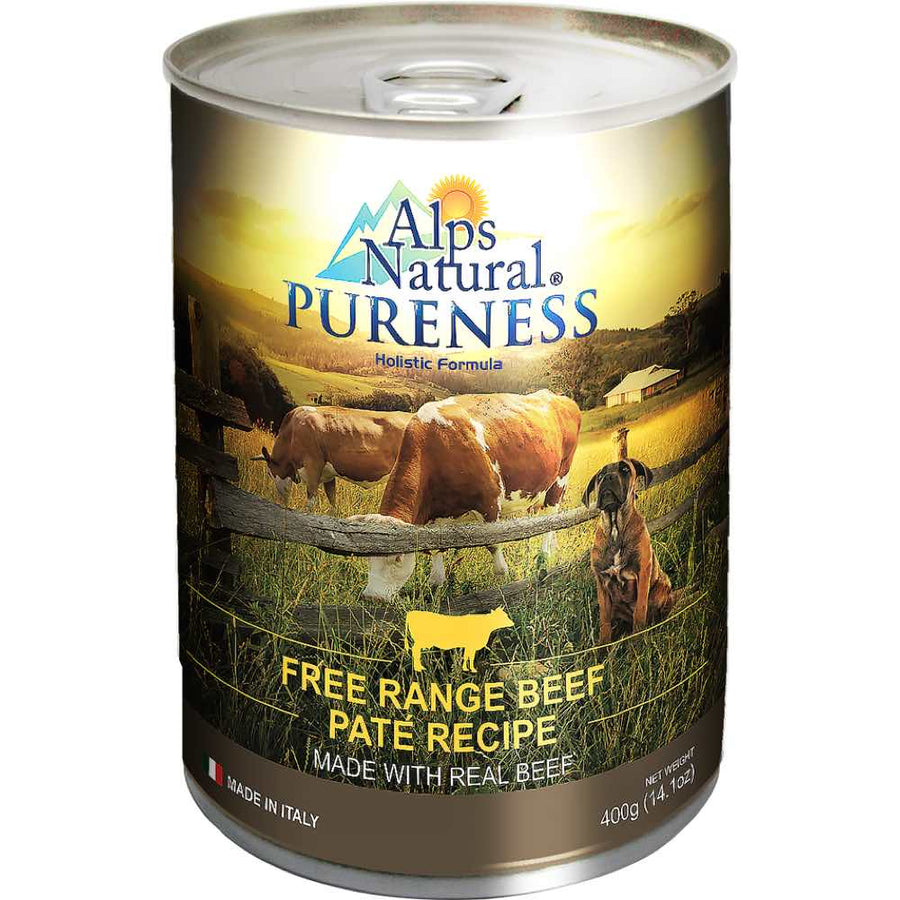Alps Natural Pureness Beef Canned Dog Food 400g X24