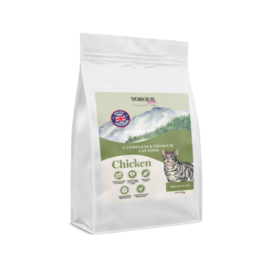 Vorous Super Premium Kitten & Cat Dry Food Recipes 2kg/10kg