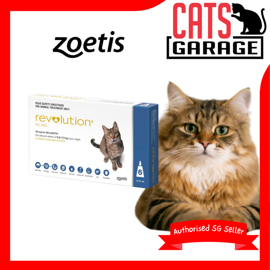 Revolution for Cats 2.6kg to 7.5kg | Effective Spot Solution