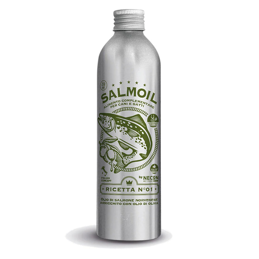 Salmoil Norwegian Salmon Oil Recipe 1 Kidney Wellness Supplement For Cats & Dogs (150ml,250ml & 500ml)