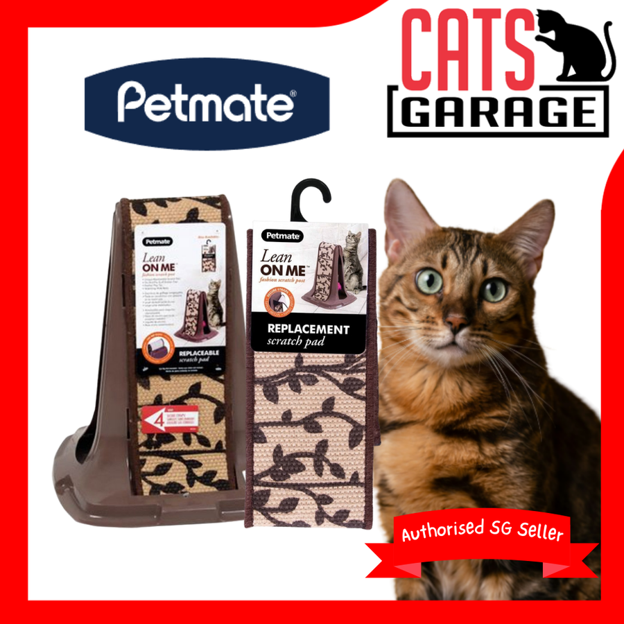 Petmate Lean On Me Fashion Scratch Post for Cats