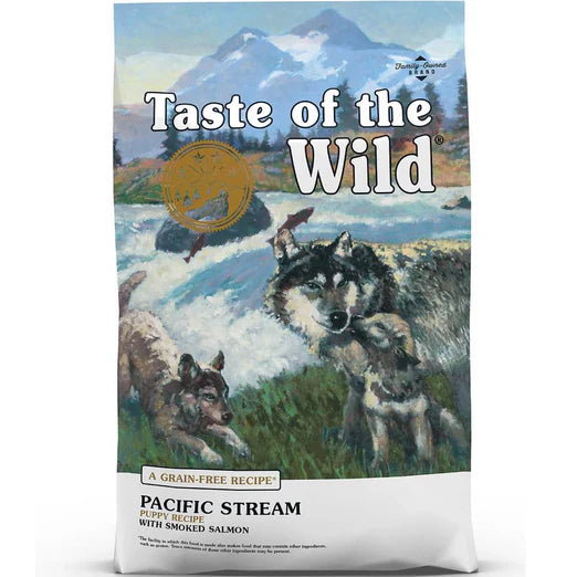 Taste of the Wild Canine Pacific Stream Puppy Smoked Salmon Dry Dog Food 500g