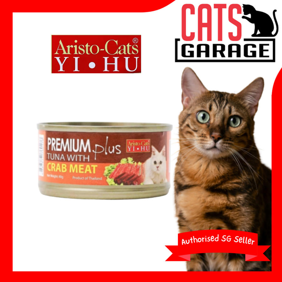 Aristo-Cats® Premium Plus Series 80g X24 (Tuna with Crab Meat)