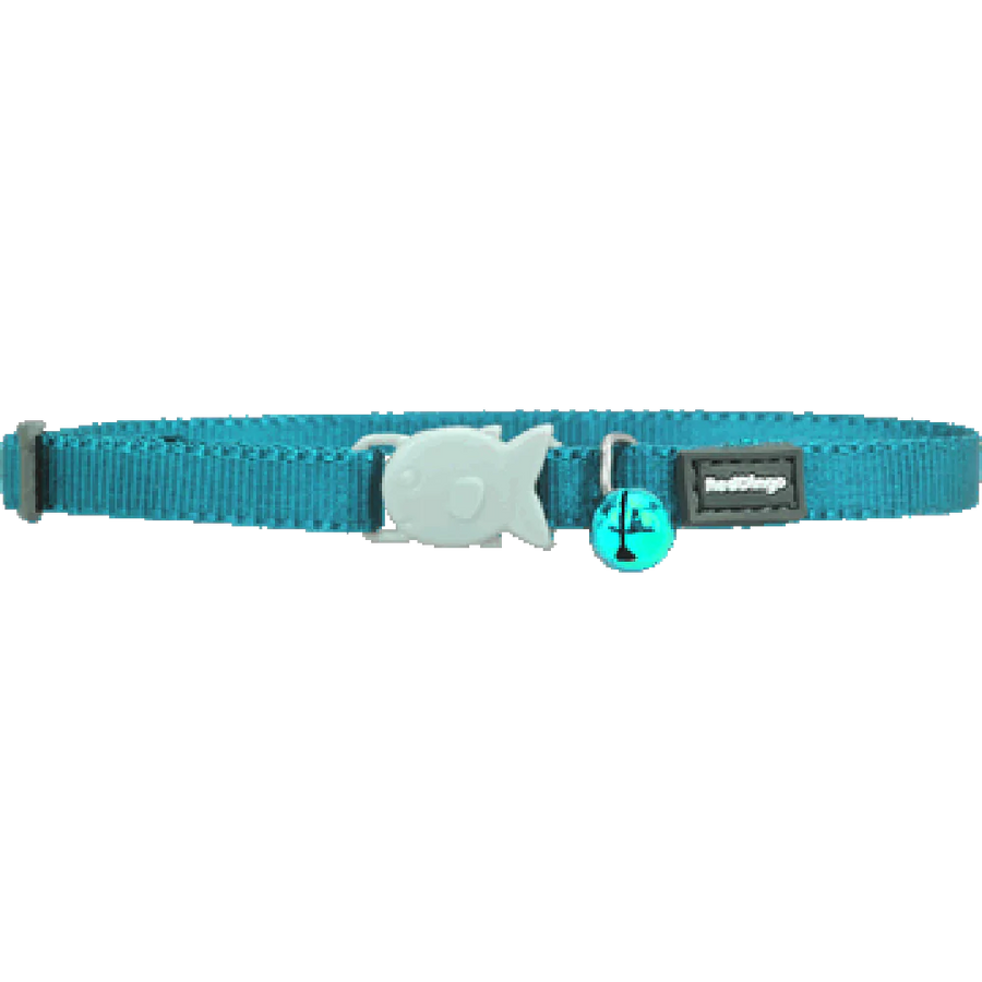 Red Dingo Kitten Collar Turquoise 8mm