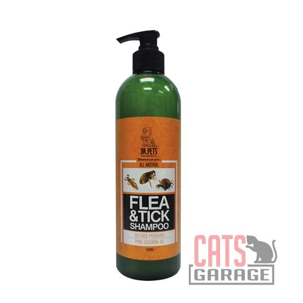 DR Pets™ - All Natural Neem Shampoo – Flea & Tick 500ml
