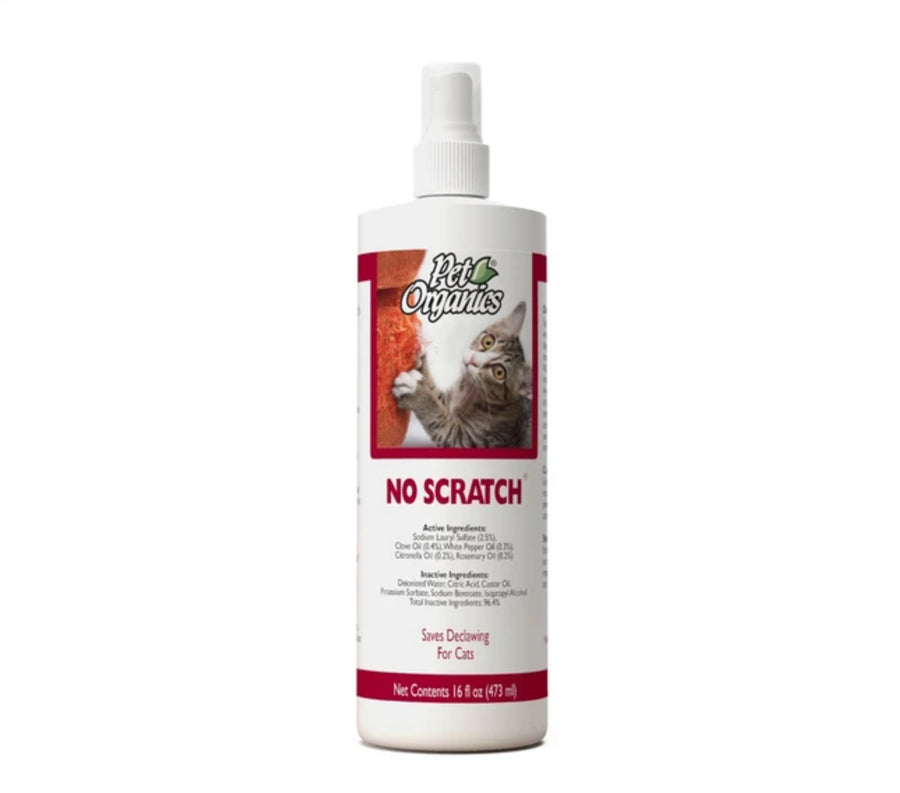 NaturVet Pet Organics No Scratch Spray For Cats 473ml