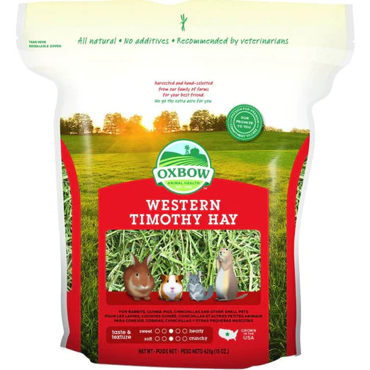 Oxbow Western Timothy Hay (3 Sizes)