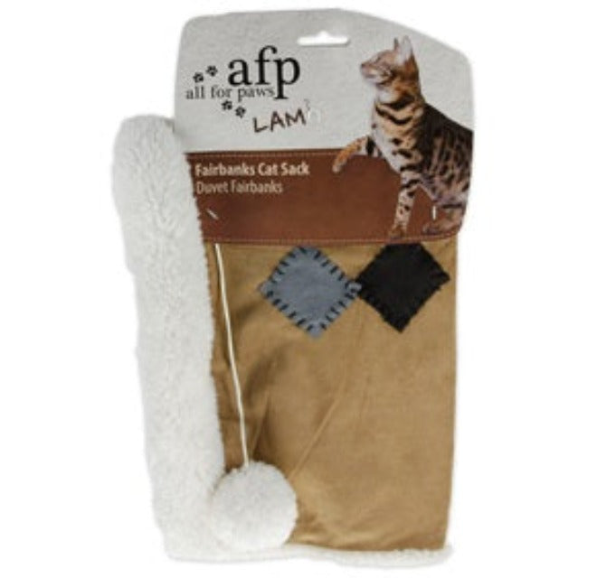 All For Paws Lambswool Fairbanks Cat Sack (3 Colour)