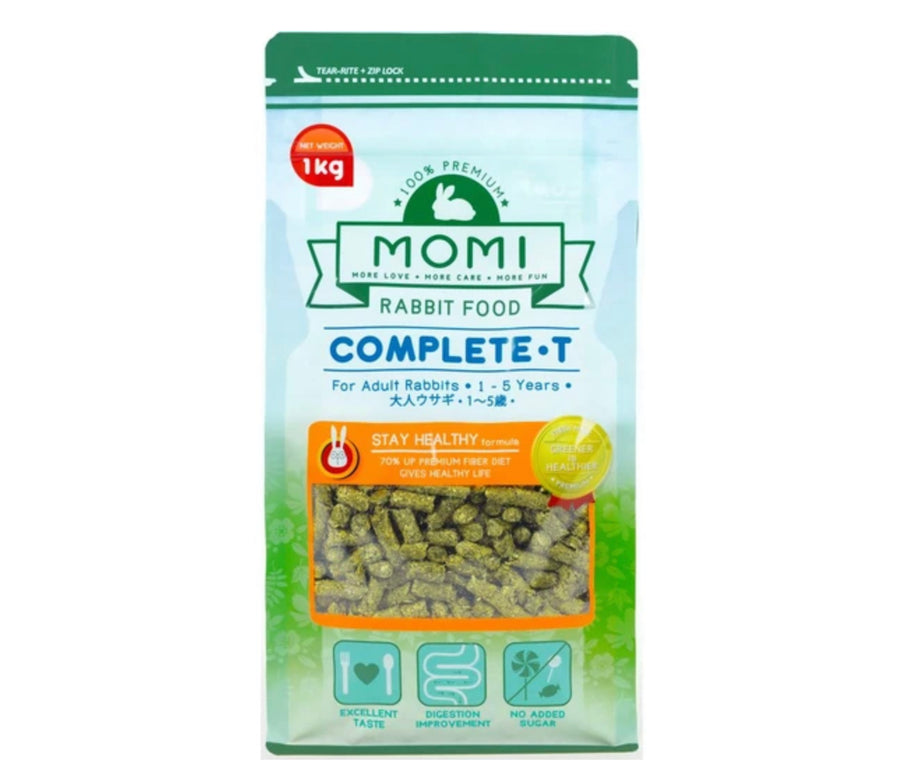 Momi Complete-T Adult Rabbit Food 1kg