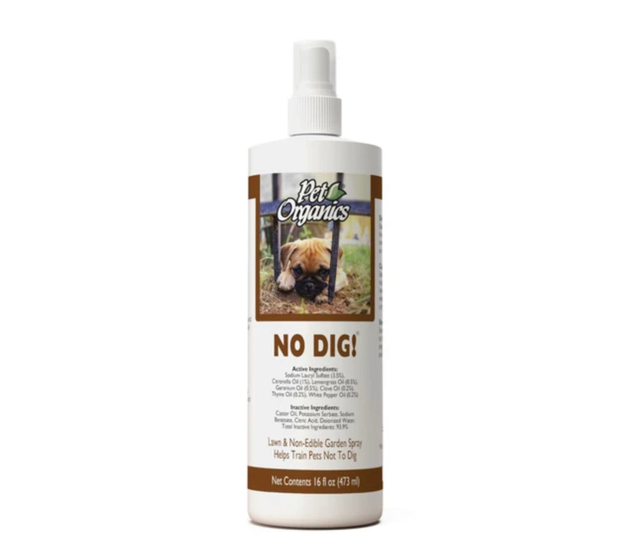 NaturVet Pet Organics No Dig! Lawn Training Spray For Cats & Dogs 473ml