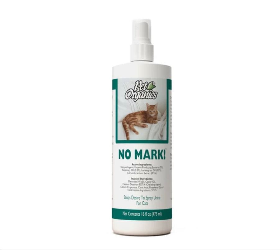 NaturVet Pet Organics No Mark! Stops Cats Desire to Urine Mark Spray 473ml