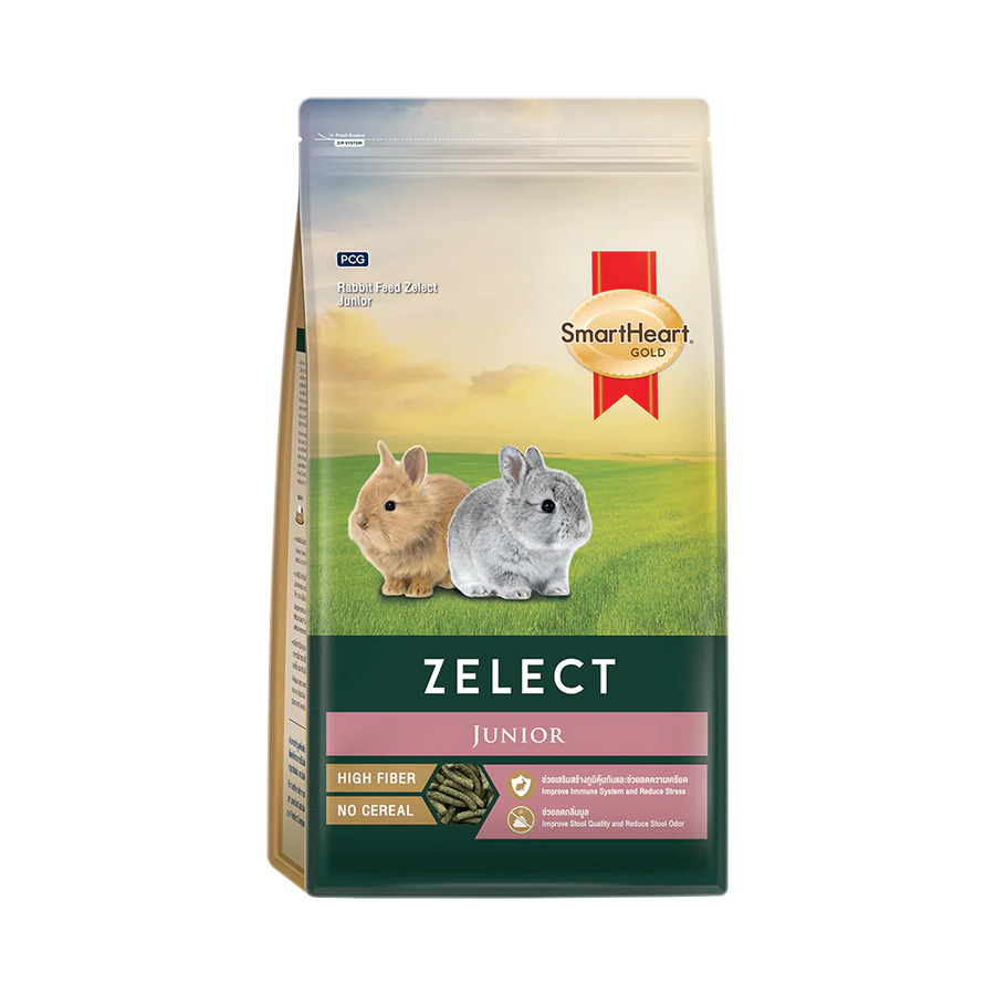 SmartHeart Gold Rabbit Food Zelect Junior 500g
