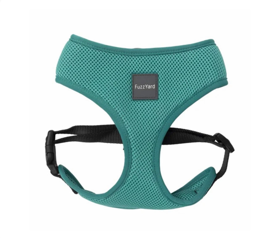 Fuzzyard Dog Harness - Lagoon (5 Sizes)