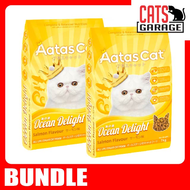 AATAS CAT Ocean Delight Salmon Cat Dry Food 7kg
