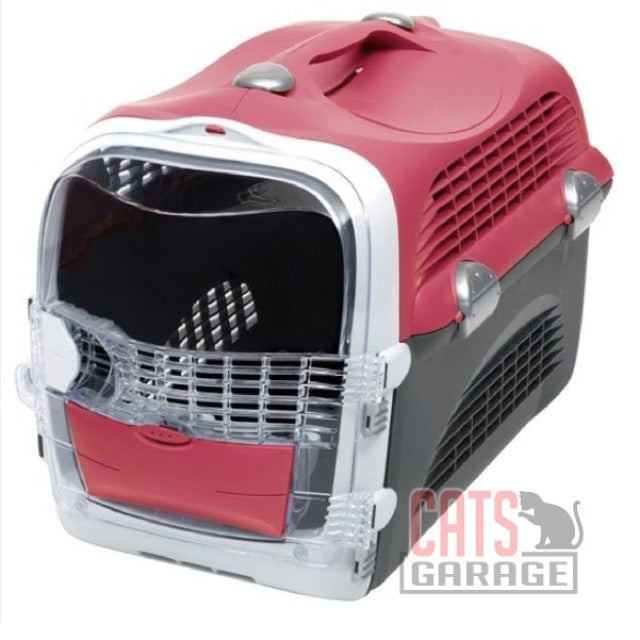 Catit Cabrio Carrier Cherry Red