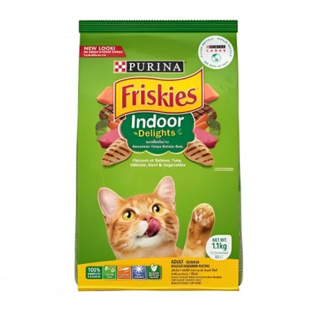 FRISKIES Indoor Delights Cat Dry Food 1kg