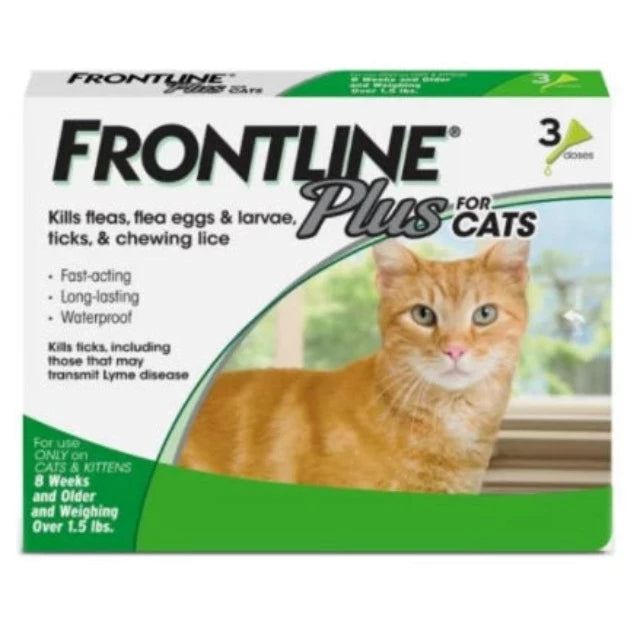 Frontline Spot On For Cats | Anti fleas and Ticks (2 Sizes)
