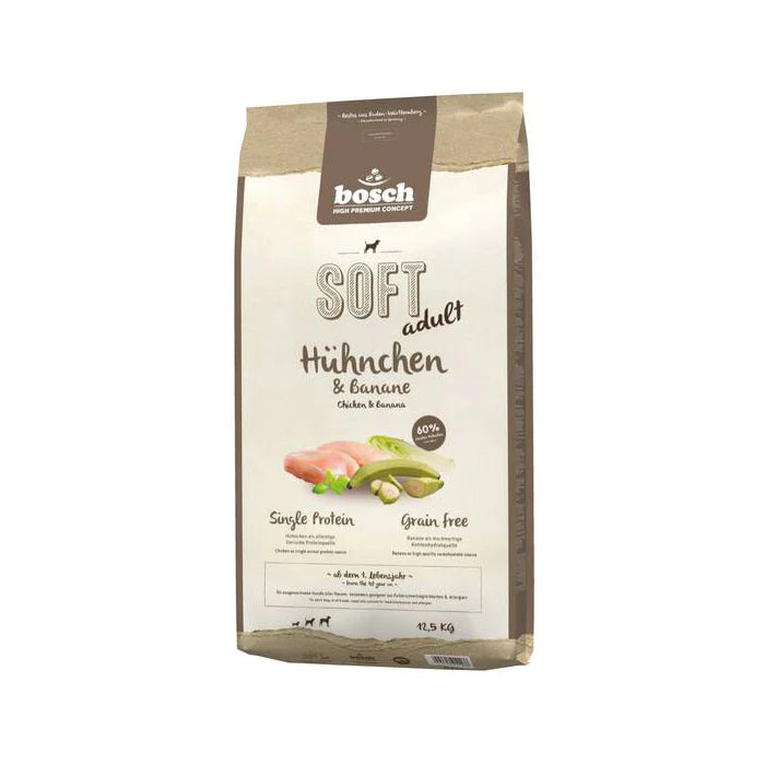 Bosch Dog High Premium Soft Chicken & Banana (2 Sizes)