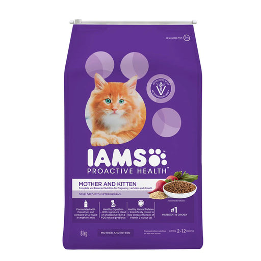 IAMS Cat Proactive Health Mother & Kitten (3 Sizes)